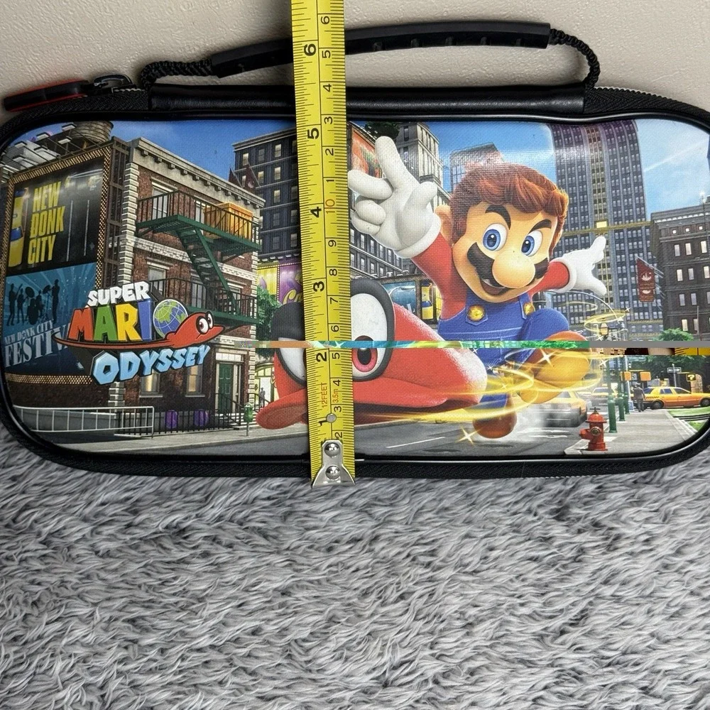 Super Mario Odyssey Deluxe Travel Carrying Case For Nintendo Switch